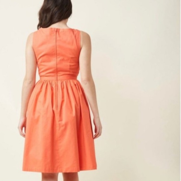 Modcloth Revel & Relish Bow Dress sz Sm - Picture 2 of 9